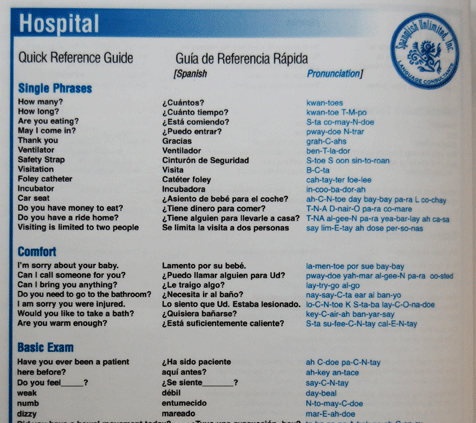 Hospital QRG (folder style) - Image 3
